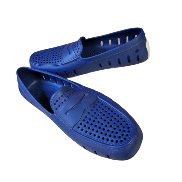 Floafer Navy Peony Country Club Driving Shoe main image 5